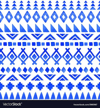  					Seamless aztec pattern vector image														
