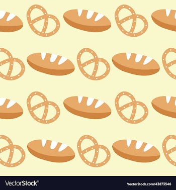 seamless bakery icons background bakery