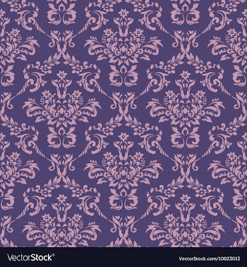 Seamless baroque pattern vector image