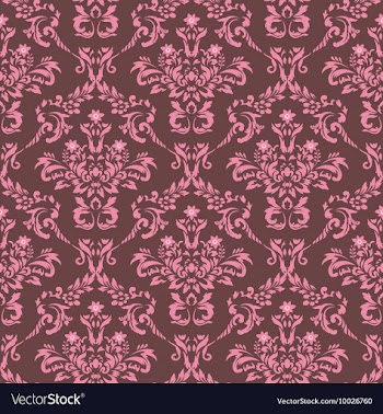 Seamless baroque pattern vector image
