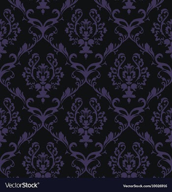 Seamless baroque pattern vector image
