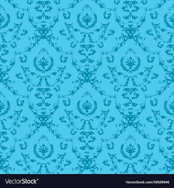 Seamless baroque pattern vector image
