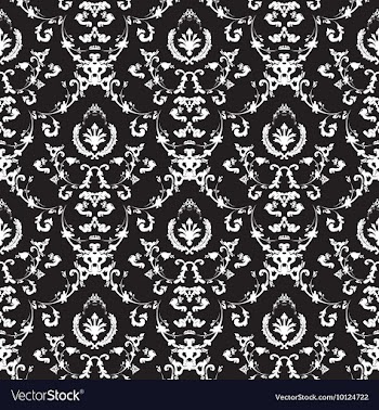 Seamless baroque pattern vector image