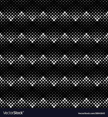 Seamless black and white abstract square pattern vector image