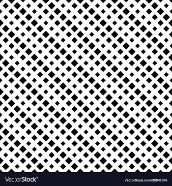 Seamless black and white diagonal square pattern vector image