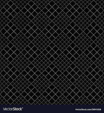 Seamless black and white square pattern vector image