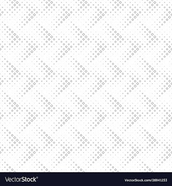 Seamless black and white square pattern vector image