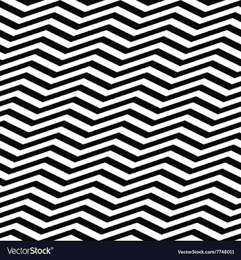 Seamless black white chevron pattern vector image