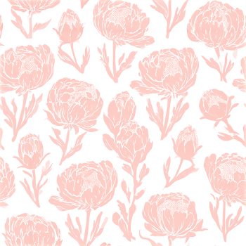 Seamless Blush Floral Pattern