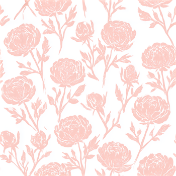 Seamless Blush Pink Floral Pattern