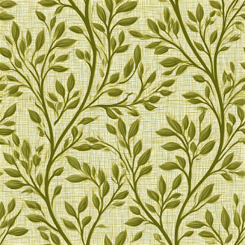 Seamless Botanical Wallpaper Pattern