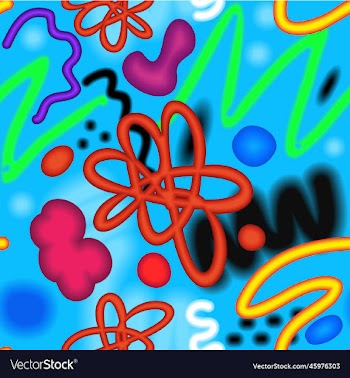 seamless bright abstract pattern
