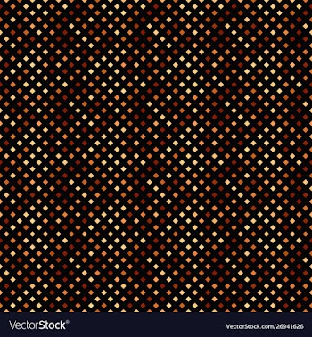 Seamless brown geometrical abstract square vector image