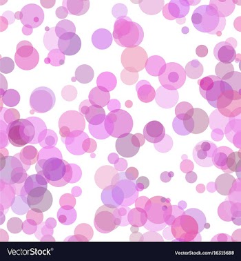 Seamless chaotic dot pattern background - design vector image