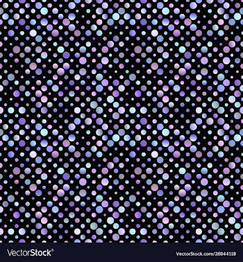 Seamless chaotic dot pattern background vector image