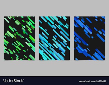 Seamless chaotic rounded diagonal stripe pattern vector image