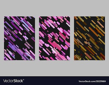 Seamless chaotic rounded diagonal stripe pattern vector image