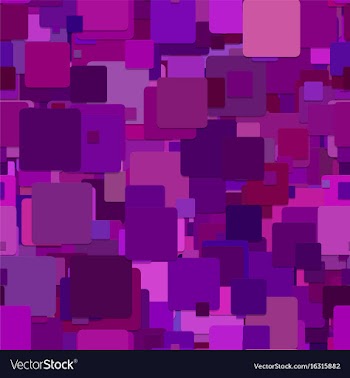 Seamless chaotic square pattern background vector image