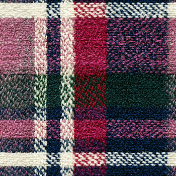 Seamless Christmas Plaid Textile Pattern in Dusty Lavender and Robin Egg Blue
