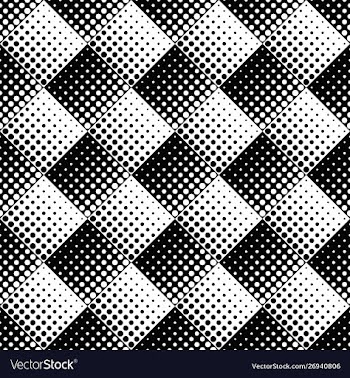 Seamless circle pattern background - abstract vector image