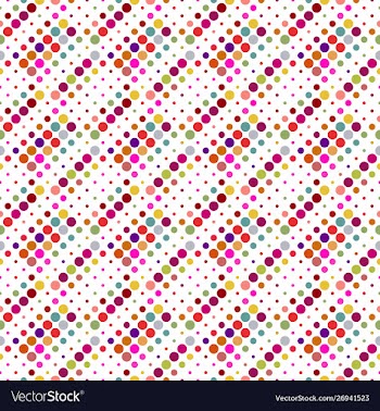 Seamless circle pattern background - abstract vector image