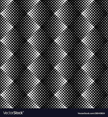Seamless circle pattern background - monochrome vector image