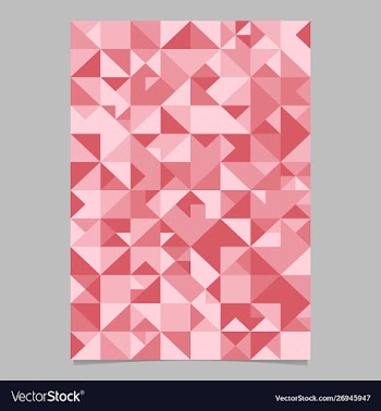 Seamless color polygonal geometrical mosaic vector image