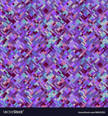 Seamless colorful abstract geometric pattern vector image