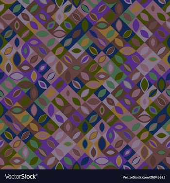 Seamless colorful abstract geometrical mosaic vector image
