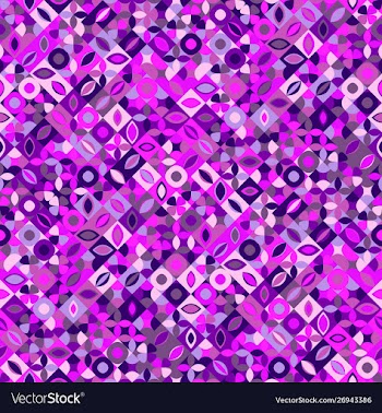 Seamless colorful abstract geometrical pattern vector image