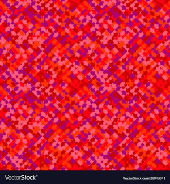 Seamless colorful abstract random curved shape vector image
