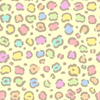 Seamless colorful animal print pattern vector | Free stock vector - 542966
