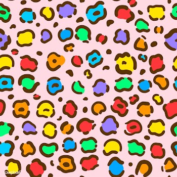 Seamless colorful animal print pattern vector | Free stock vector - 542976
