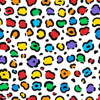 Seamless colorful animal print pattern vector | Free stock vector - 542979