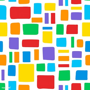 Seamless colorful brick pattern vector | Free stock vector - 542932