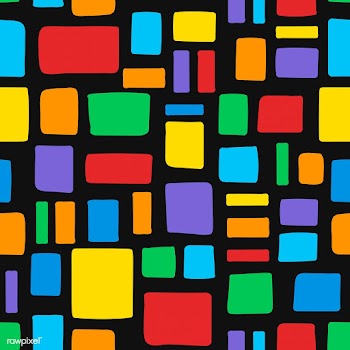 Seamless colorful brick pattern vector | Free stock vector - 542994