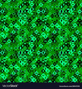 Seamless colorful diagonal curved shape pattern vector image