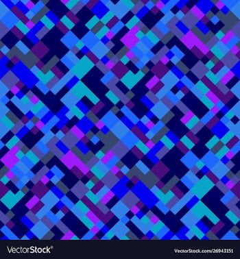 Seamless colorful diagonal geometric pattern vector image