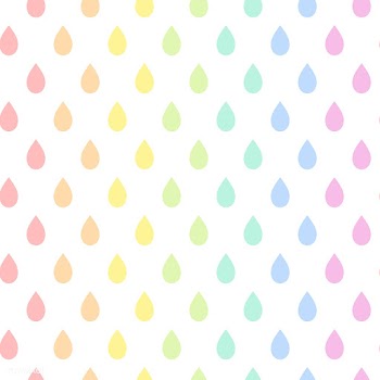Seamless colorful droplet pattern vector | Free stock vector - 542964