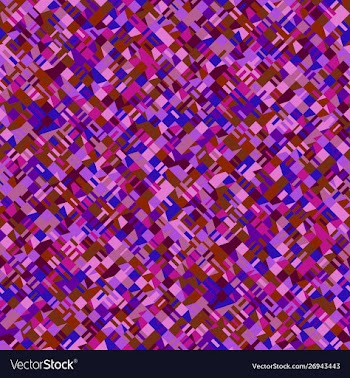 Seamless colorful geometrical mosaic pattern vector image