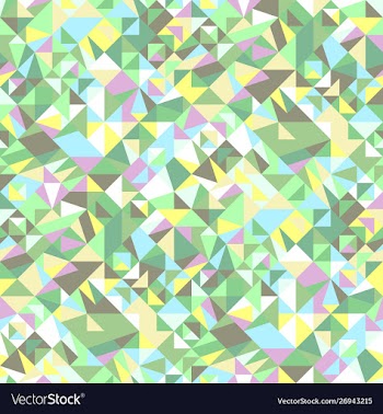 Seamless colorful geometrical mosaic triangle vector image