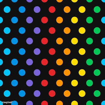Seamless colorful polka dot pattern vector | Free stock vector - 543015