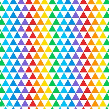 Seamless colorful triangular pattern vector | Free stock vector - 543016