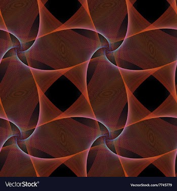 Seamless computer generated fractal background vector image
