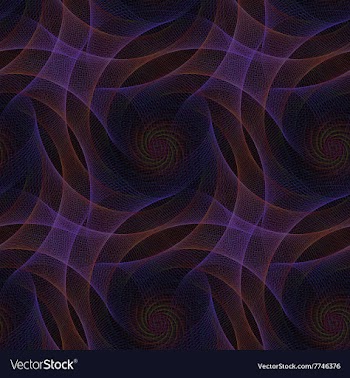 Seamless computer generated fractal pattern vector image