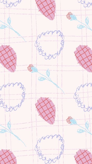Seamless crayon iPhone wallpaper, cute | Free Photo - rawpixel