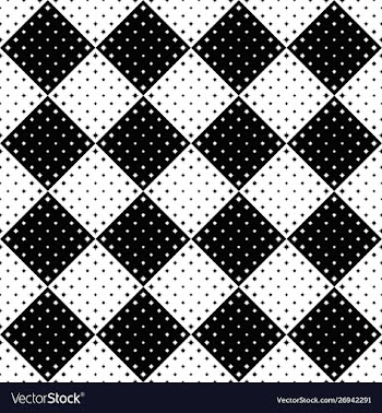 Seamless curved star pattern background vector image
