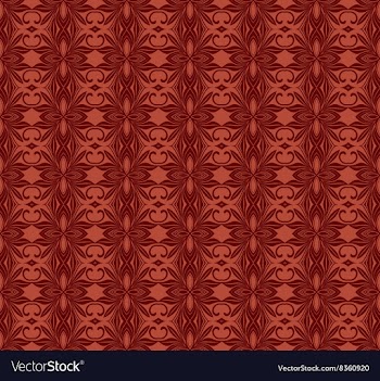 Seamless Damask Wallpaper vector image