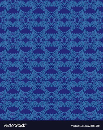 Seamless Damask Wallpaper vector image
