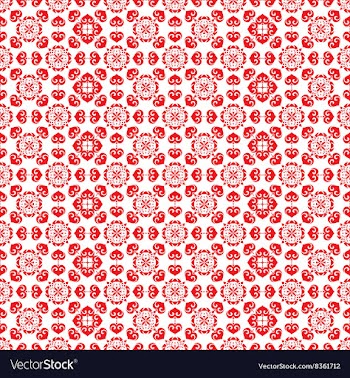 Seamless Damask Wallpaper vector image